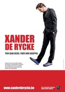 Xander De Rycke - Tien Jaar Bezig, Twee Uur Grappig Poster
